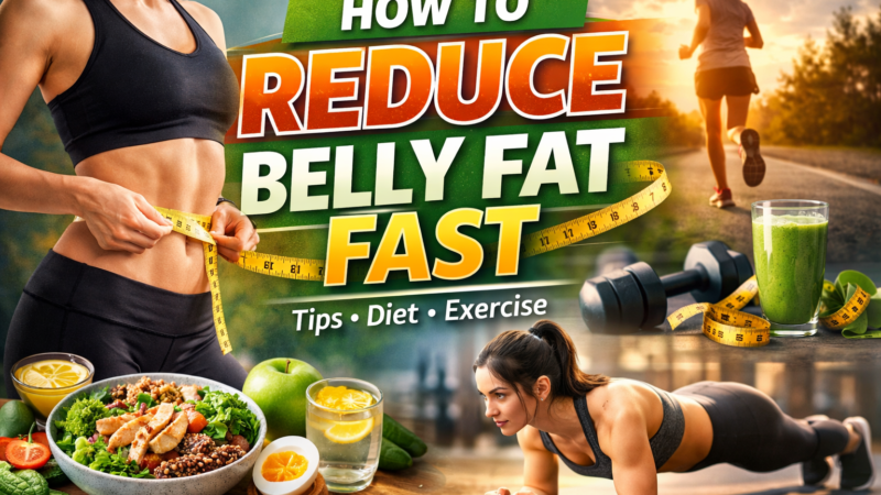 How to Reduce Belly Fat Fast: A Complete Professional Guide to Burn Stubborn Abdominal Fat