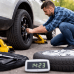 how long does it take to change a tire
