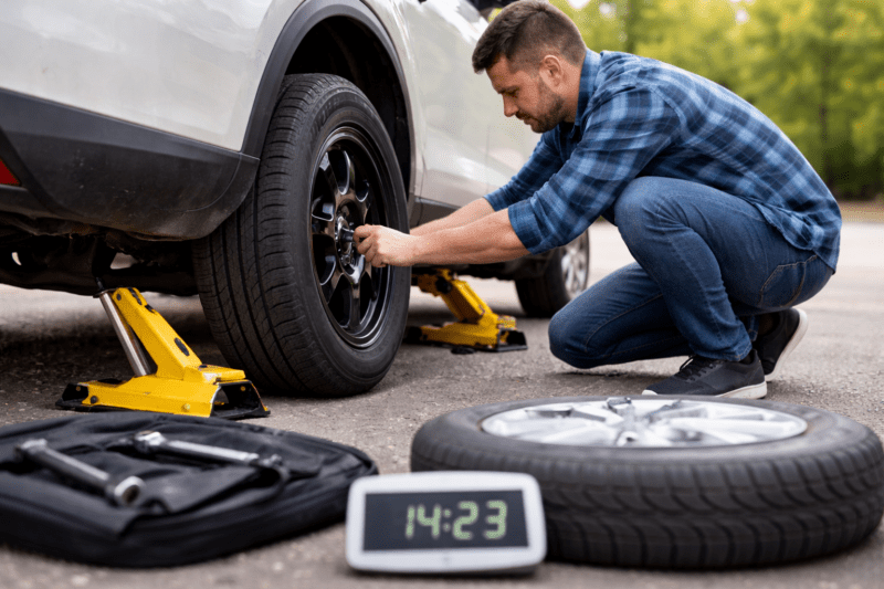 How Long Does It Take to Change a Tire? Complete Time Guide for Drivers